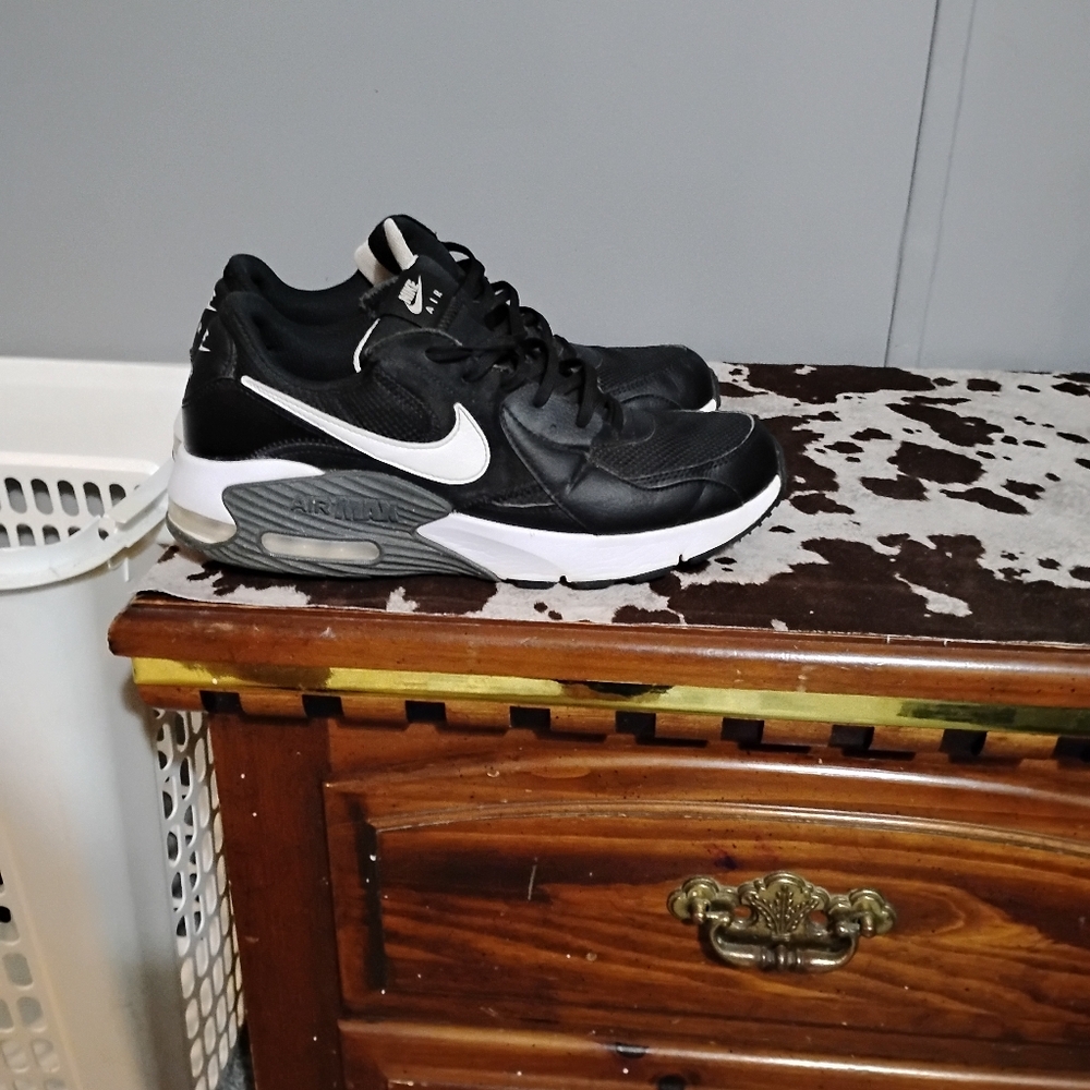 Kids Black and White Sneakers